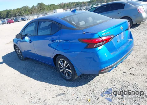 2021 Nissan Versa Sv Xtronic Cvt z USA, uszkodzony, nr VIN 3N1CN8EV0ML848196